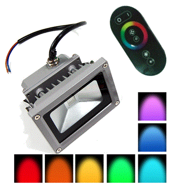 geckolighting RGB floodlight